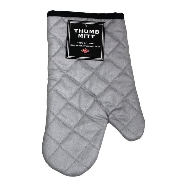 Ritz Silver Cotton Oven Mitt 57599 Zoro